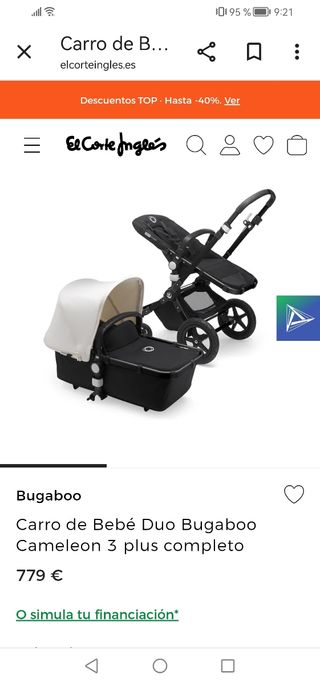 Silla Bugaboo Camaleón - capazo