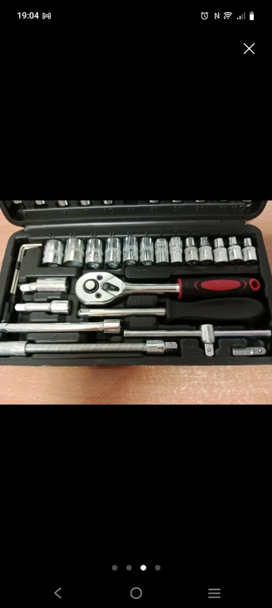 Juego Carraca 46 piezas.