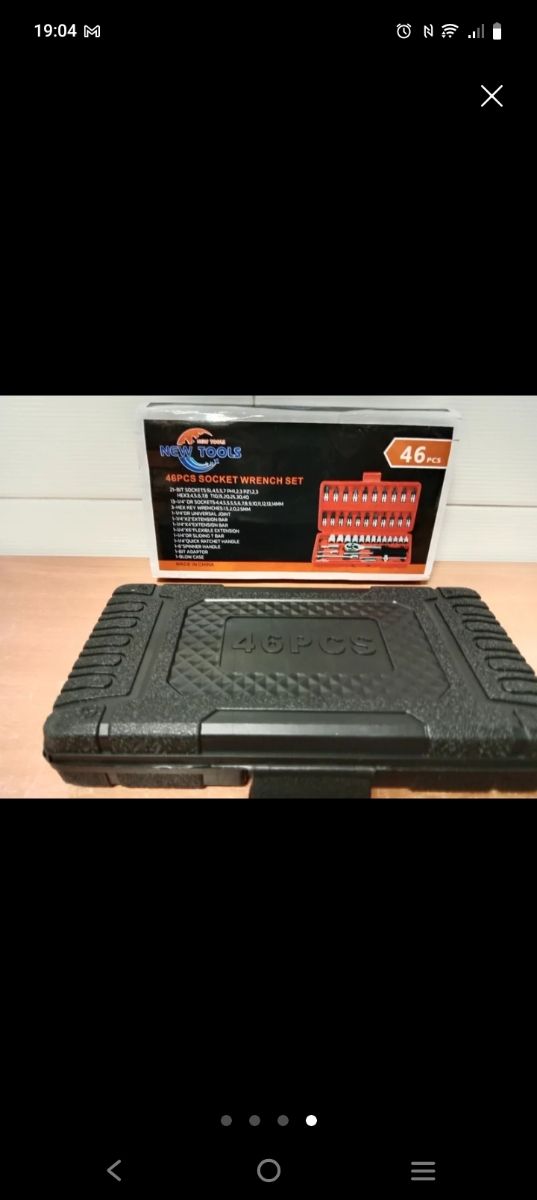 Juego Carraca 46 piezas.