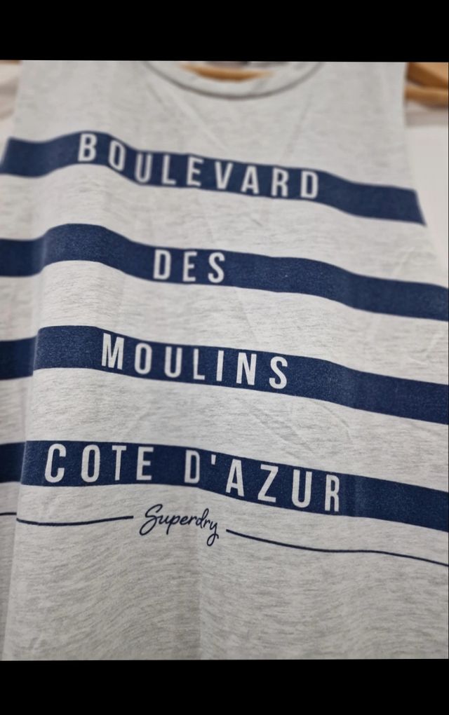 Vestido marinero / verano Superdry. Talla L-40