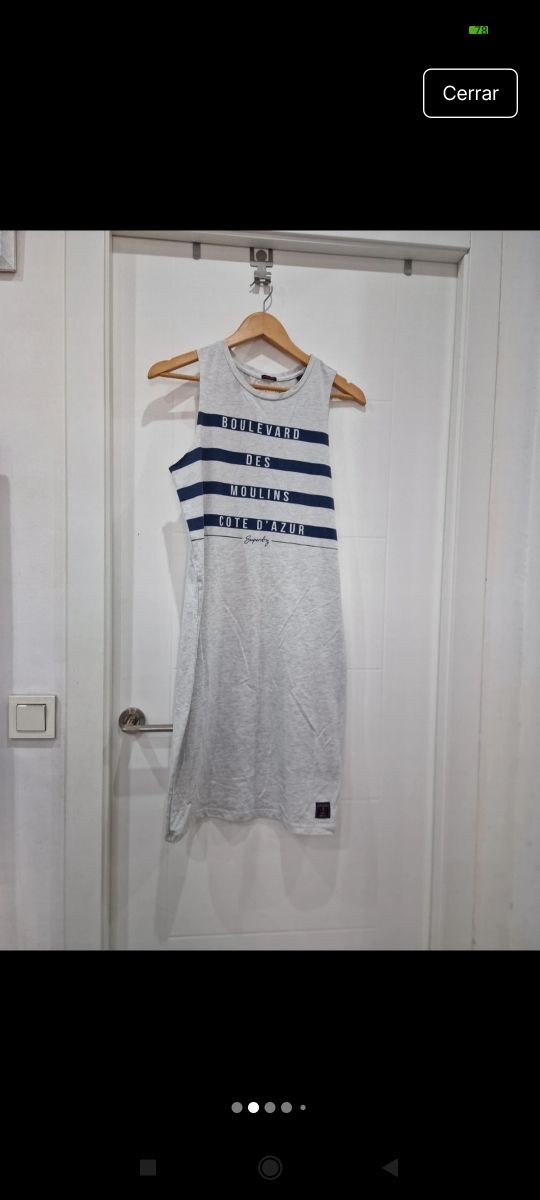 Vestido marinero / verano Superdry. Talla L-40