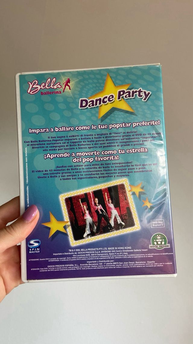DVD Bella Ballerina Dance Party - Español/Italiano