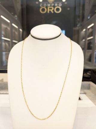 Cadena oro 18k - 40cm