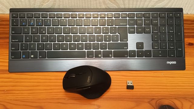 Teclado y ratón RAPOO 9500M
