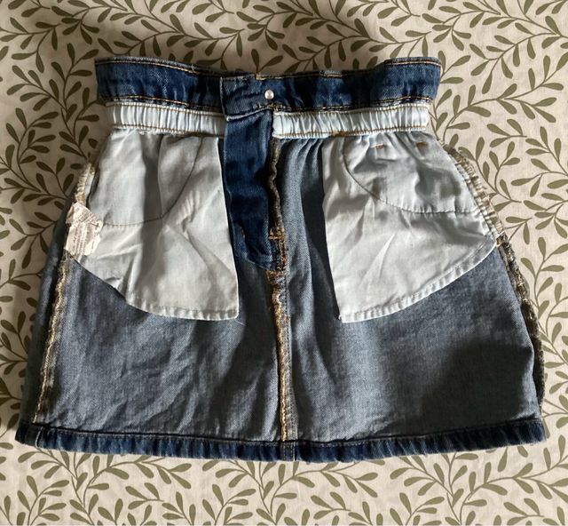 Falda vaquera Zara niña 8 años