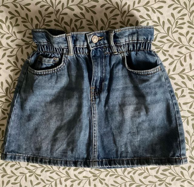 Falda vaquera Zara niña 8 años