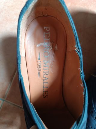 Zapatos brogue ante 40