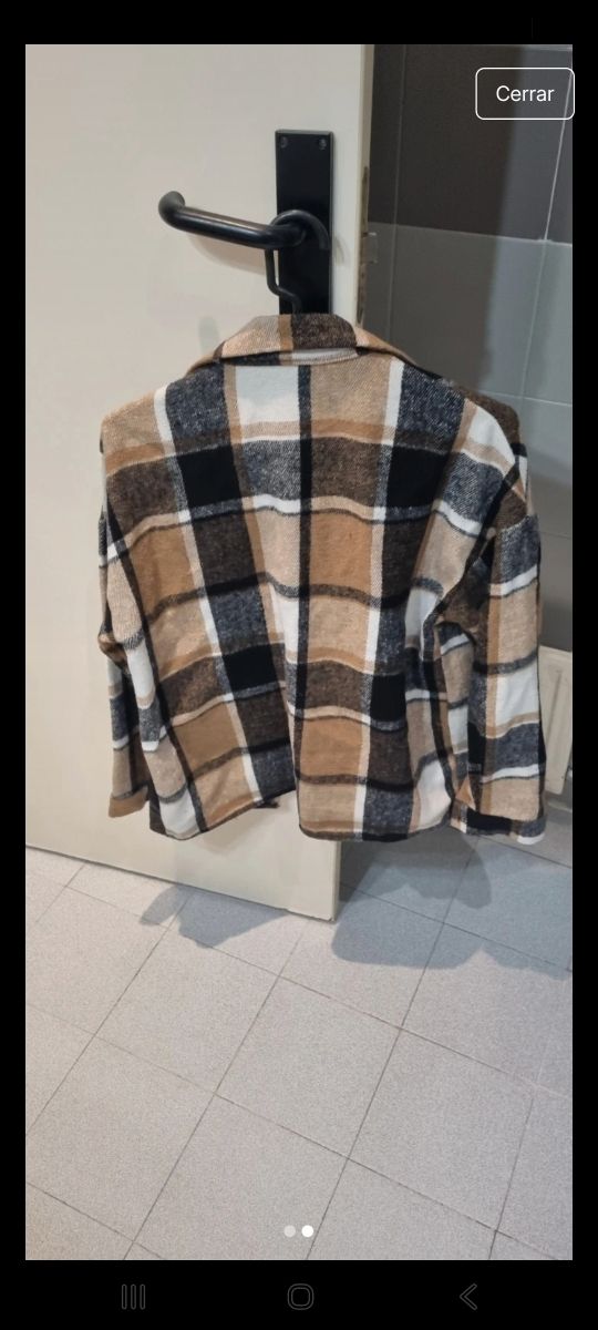 Chaqueta cuadros Subdued - Gris/Azul y otra marrón