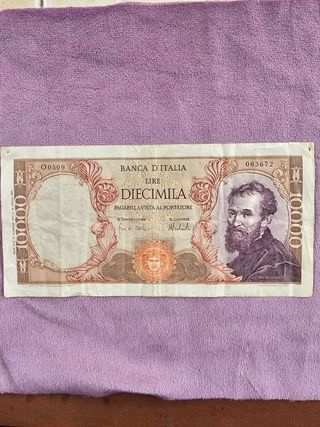 Banconote Italia 10000 Lire