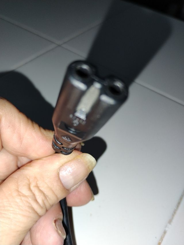 Cable alimentación PC - 2 unidades