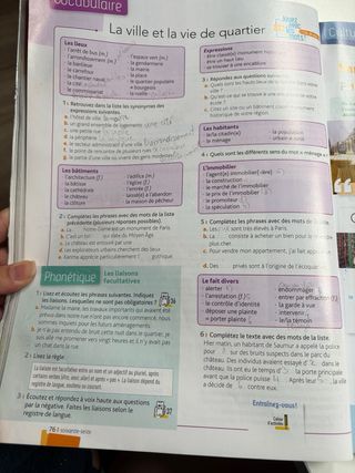 Libros Francés B1. Livre et cahier 