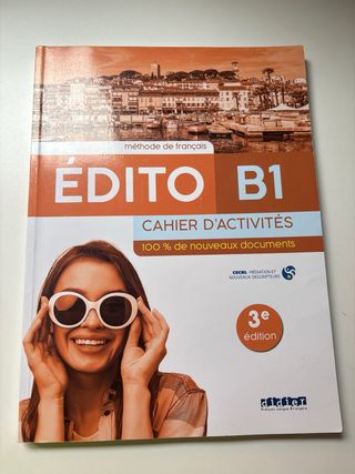 Libros Francés B1. Livre et cahier 