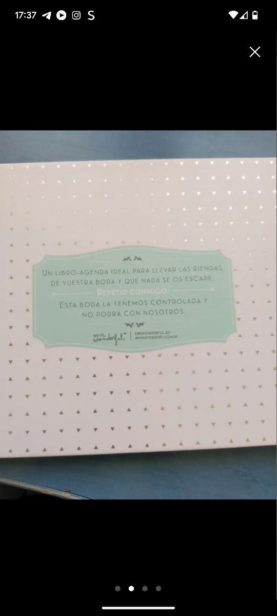 Organizador boda mrwonderful