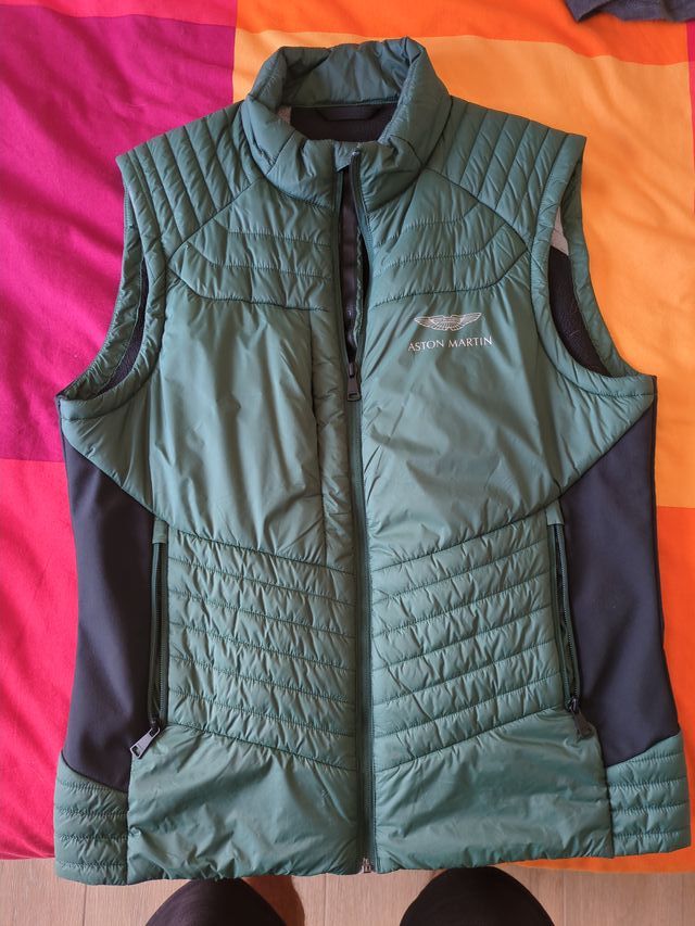 Chaleco Hackett Aston Martin - Verde Negro