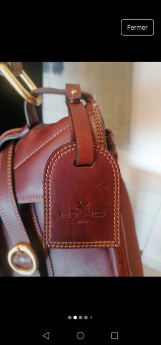 Borsa Etro XXL marrone