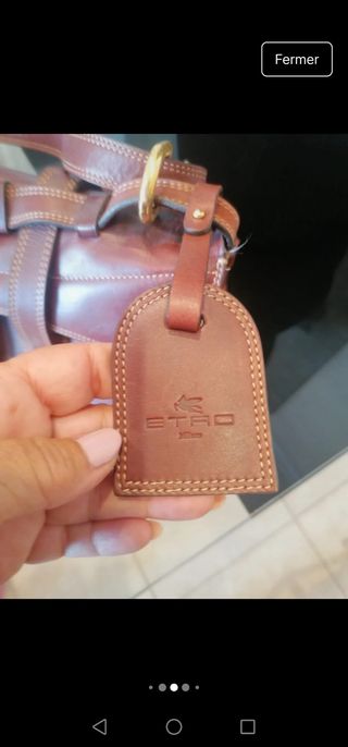 Borsa Etro XXL marrone