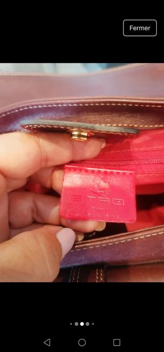 Borsa Etro XXL marrone