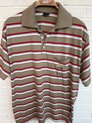 PAUL AND SHARK polo a rayas VINTAGE talla XL 
