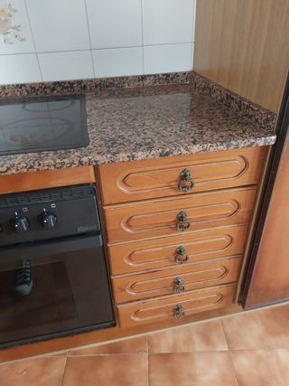 Cocina rústica de madera