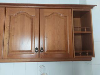 Cocina rústica de madera