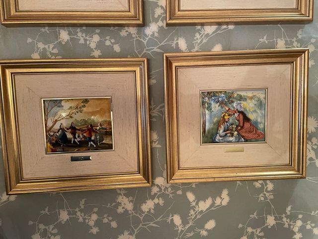 6 Cuadros de cerámica.  Cada uno 10€