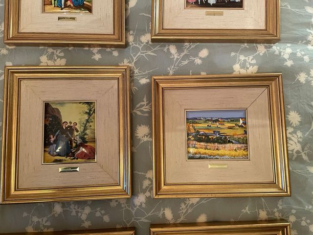 6 Cuadros de cerámica.  Cada uno 10€