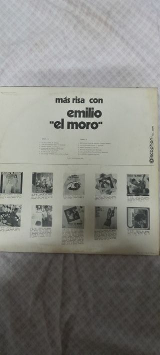 Vinilo Emilio "El Moro": Más Risa