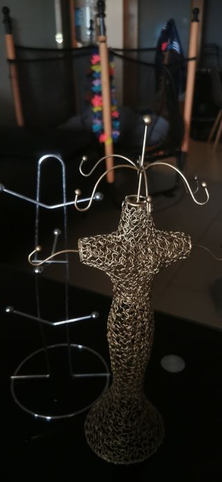 Soporte Joyas - Dorado y Plateado