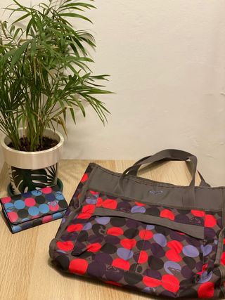 Bolso Roxy + cartera