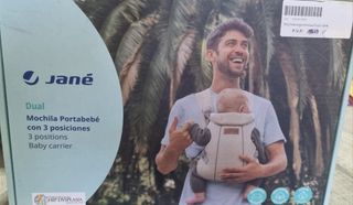 Mochila Portabebés Jané Dual - 3 posiciones