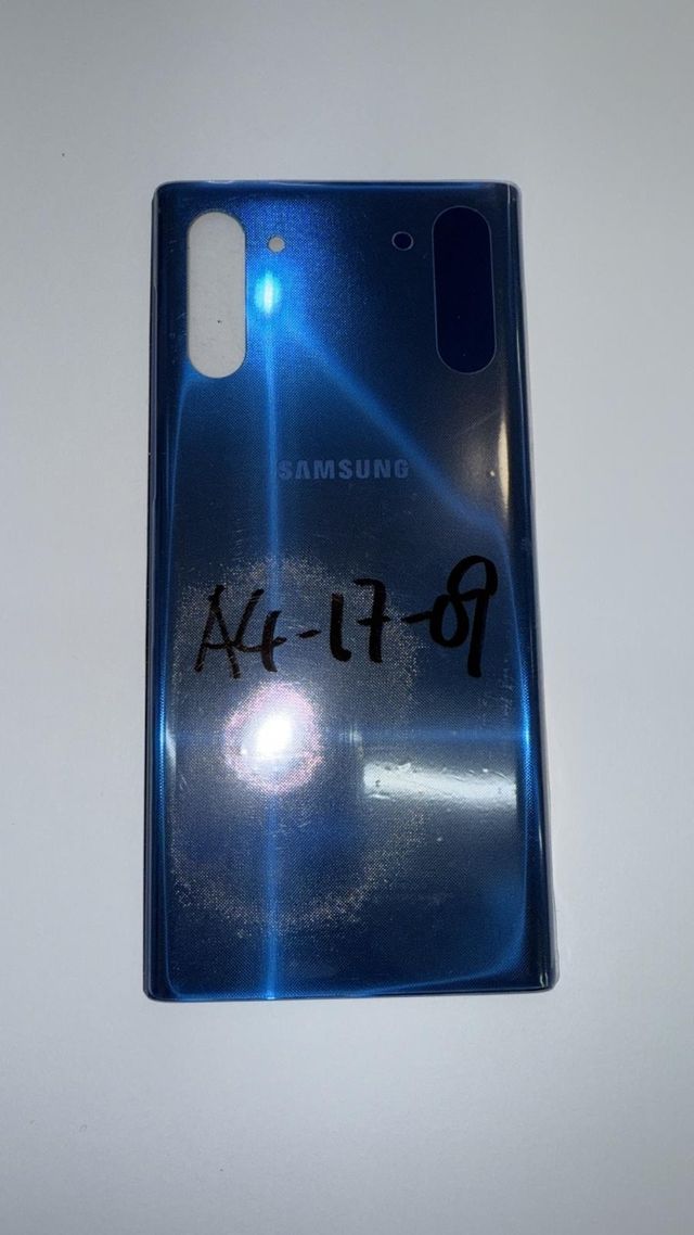 Copertina posteriore Samsung Note 10 Blu
