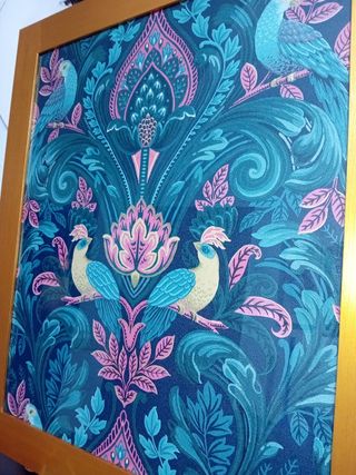 Grandi uccelli tropicali dorati Quadro