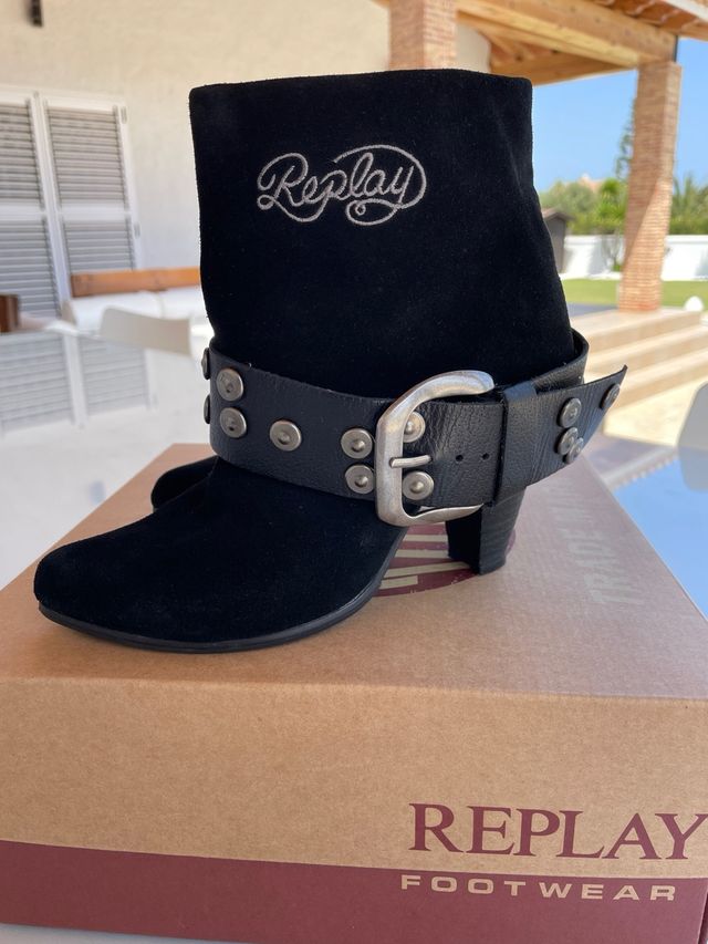 Botines Replay negros - Talla 36