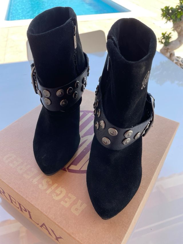 Botines Replay negros - Talla 36