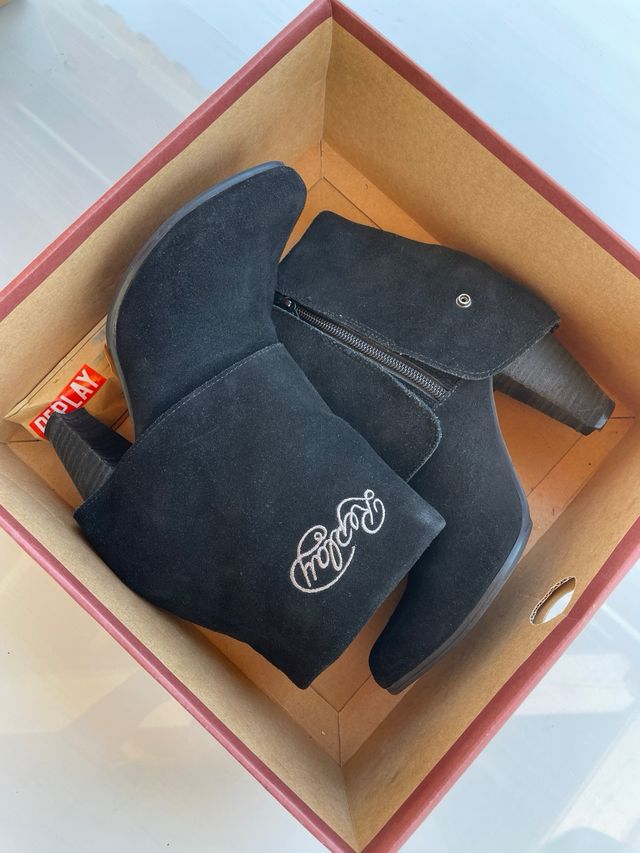Botines Replay negros - Talla 36