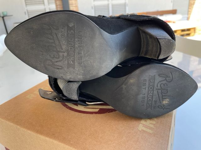 Botines Replay negros - Talla 36