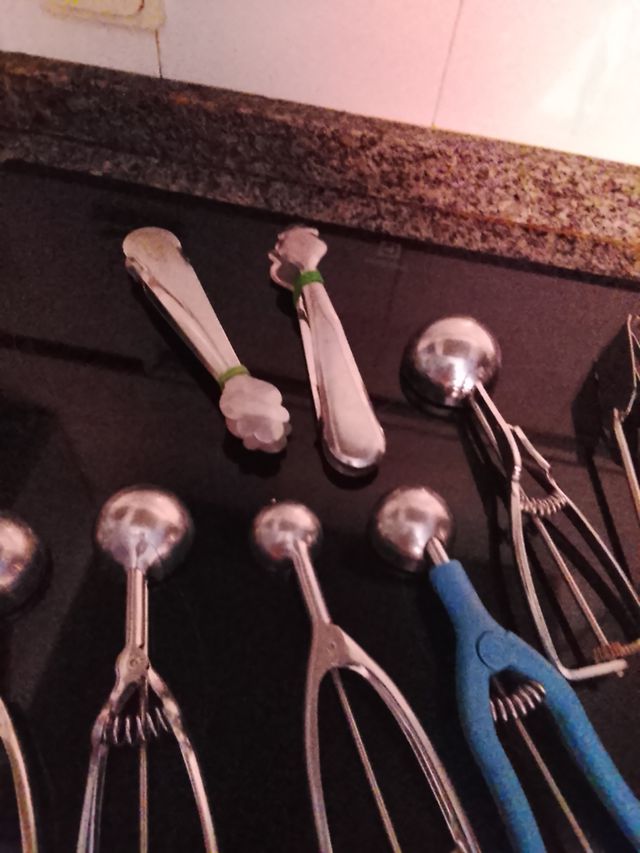 Juego de 8 cucharas heladas