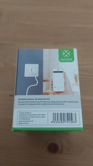 Woox Smart Plug R6080 - Enchufe Inteligente