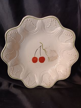 Frutero antiguo porcelana