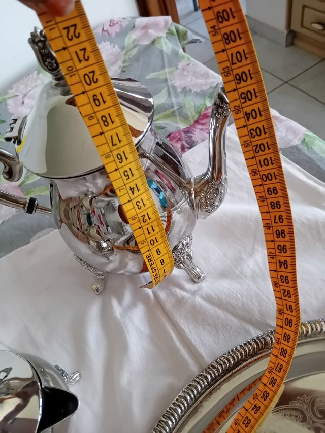 Set da Caffè Argento - Teiera & Zuccheriera