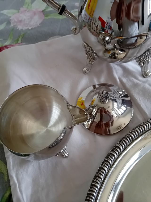 Set da Caffè Argento - Teiera & Zuccheriera