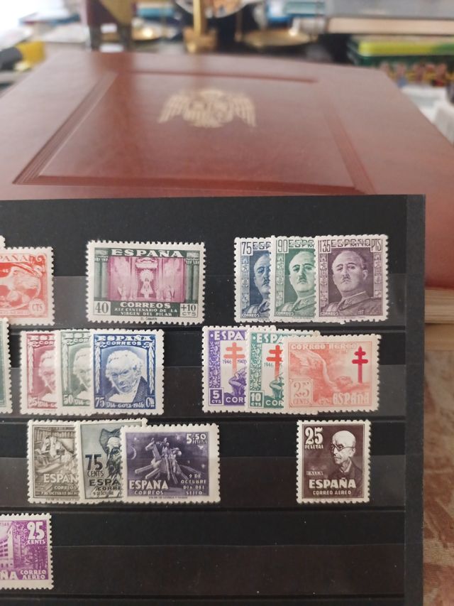 Lote Series Sellos España 1945-1947