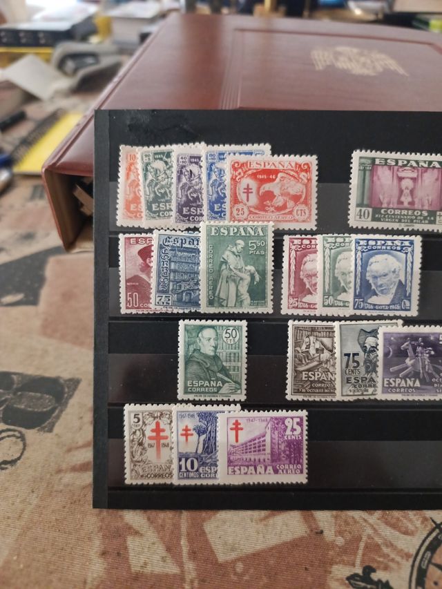 Lote Series Sellos España 1945-1947