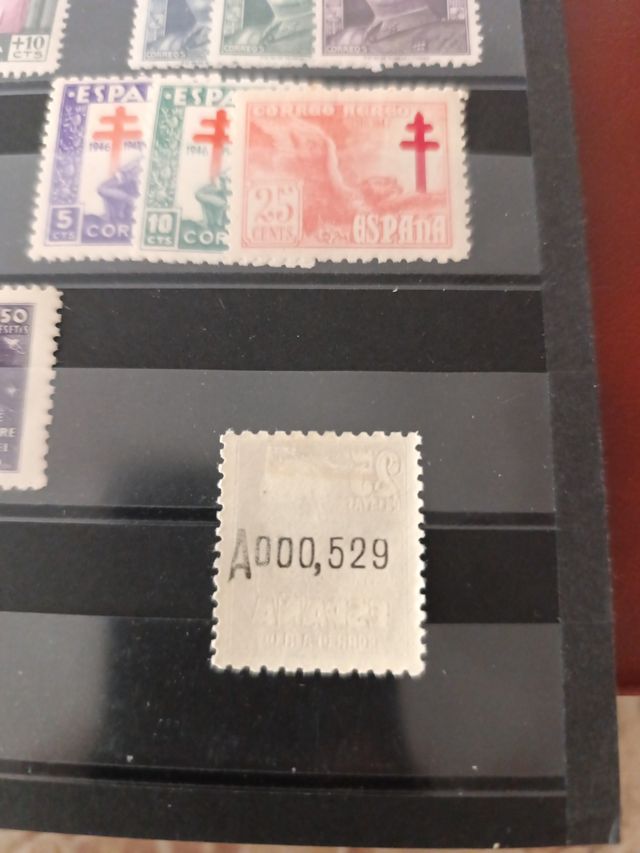 Lote Series Sellos España 1945-1947
