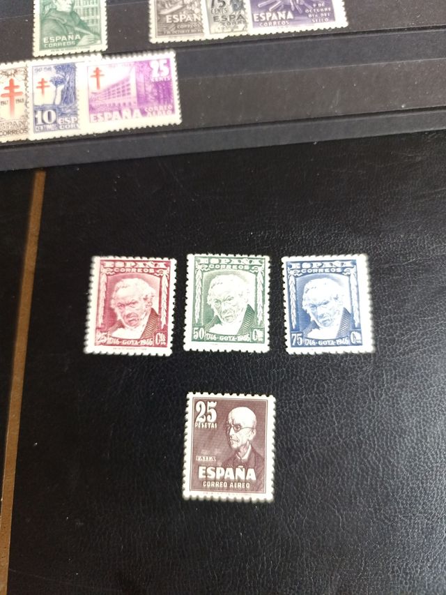 Lote Series Sellos España 1945-1947