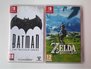 Nintendo Switch Gris + 2 Juegos + mando + 2 fundas