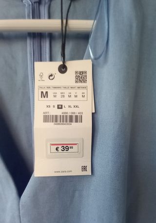 Vestido Zara 