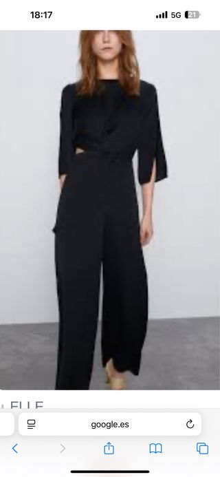 Mono Zara negro - elegante