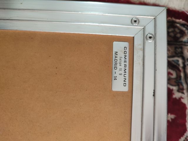 Tabla de ajedrez para fichas metalicas