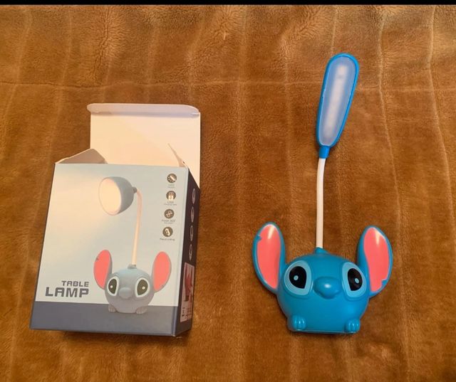 Lampara Mesa Stitch LED USB